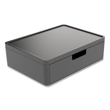 TRU RED™ Plastic Phone Stand Organizer, 15.04 X 10.91 X 4.41, Black freeshipping - TVN Wholesale